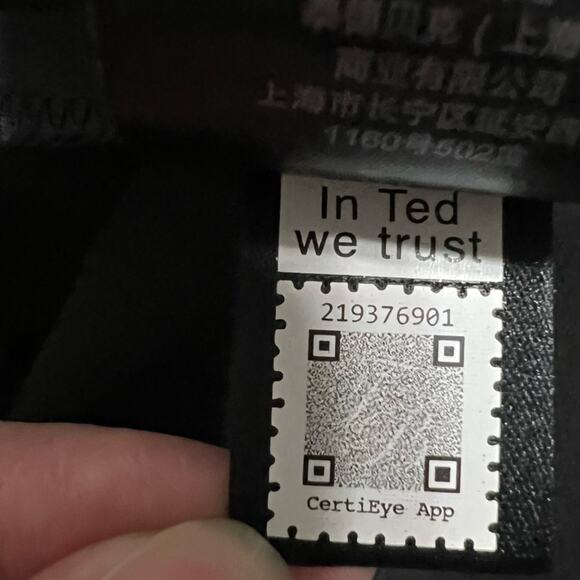 Ted Baker Black Slim Tailored Trousers Size 1 - Picture 12 of 12